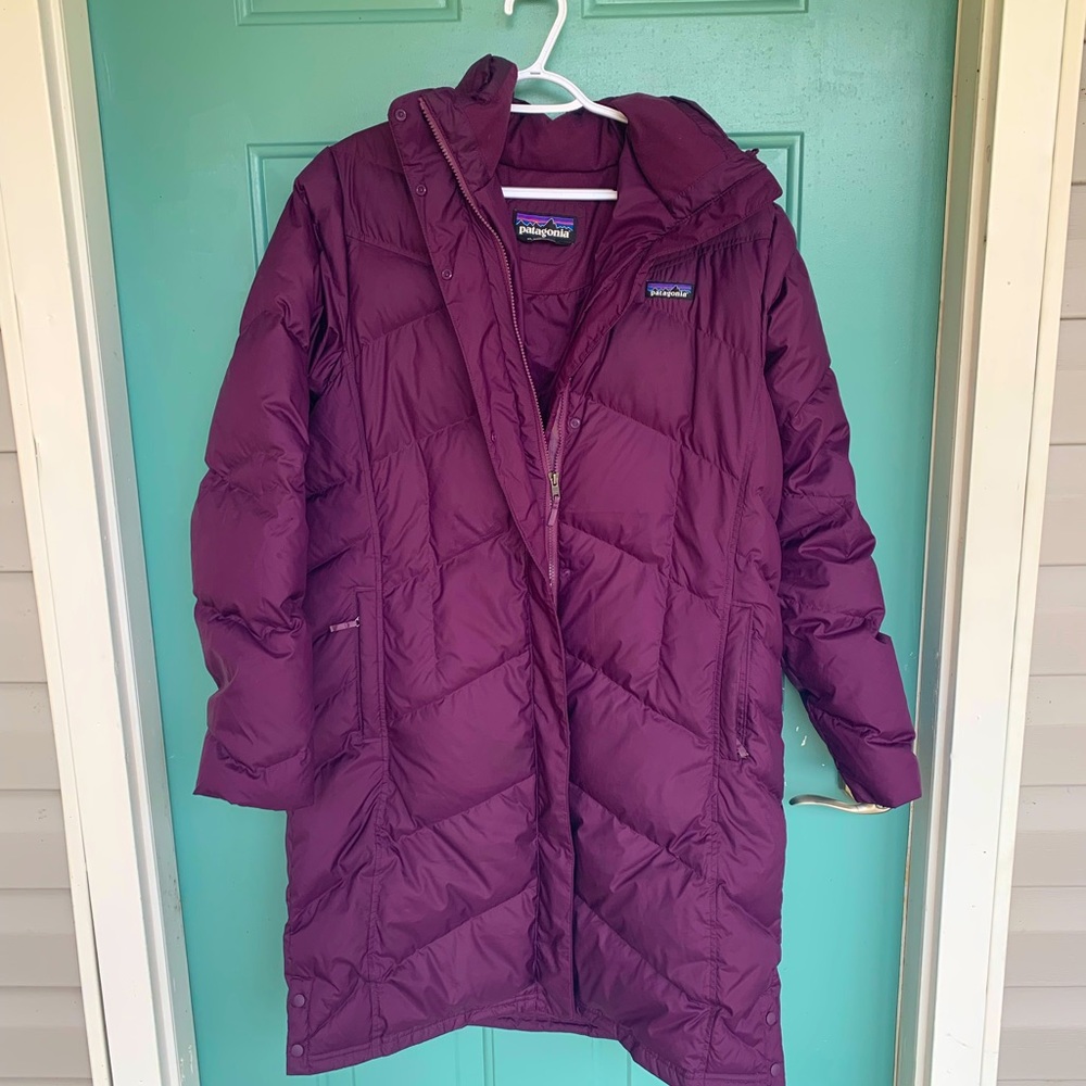 Patagonia Purple Puffer Jacket